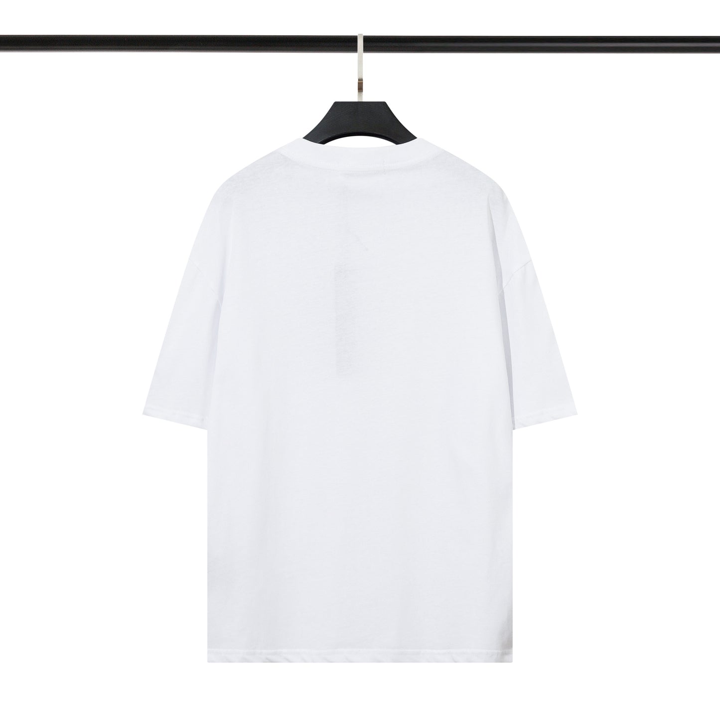 Pure Cotton Short-Sleeved T-Shirt Round Neck Men&#039;s And Women&#039;s  Summer Leisure Island Export