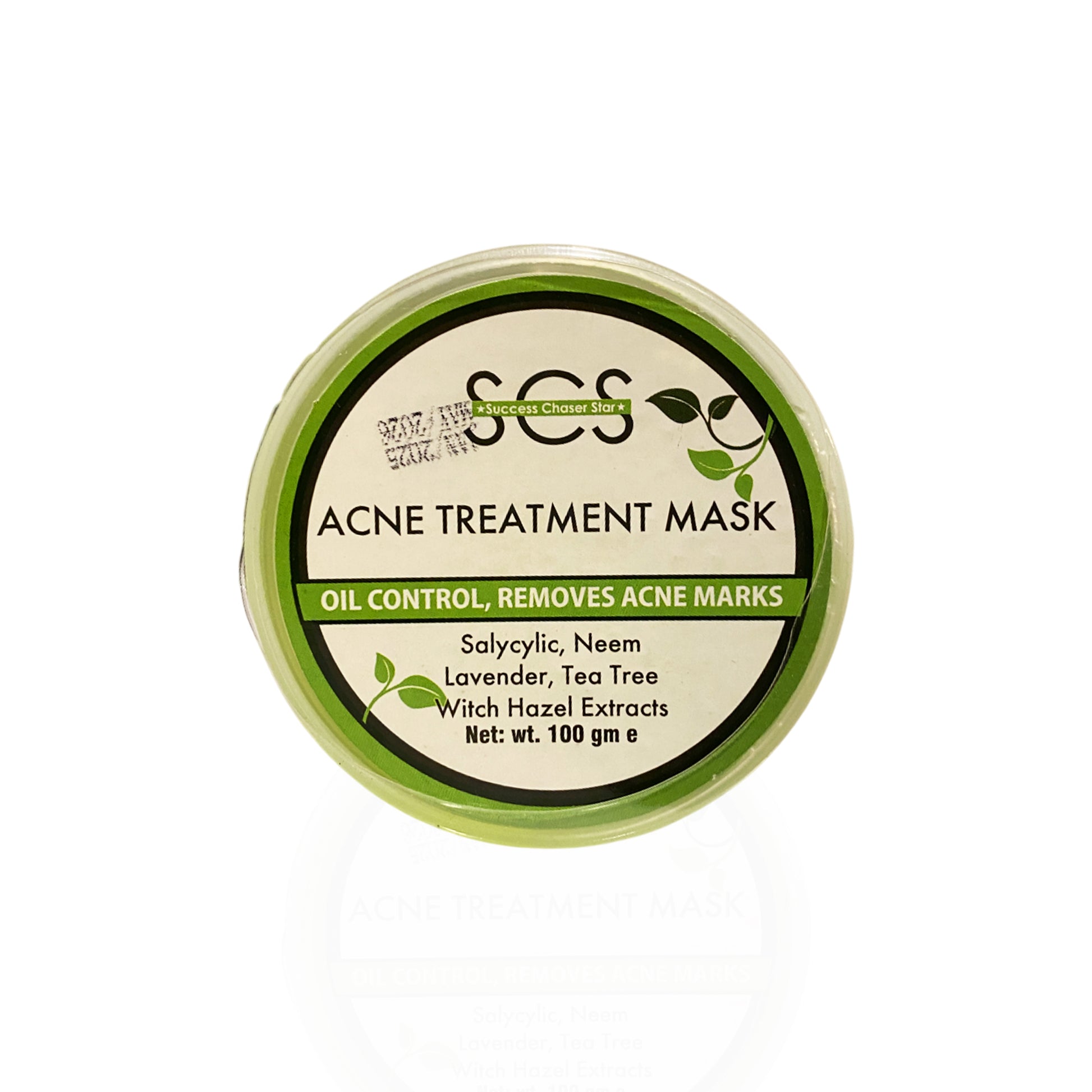 Acne Treatment Gel Skin Mask for clear and glowing skin