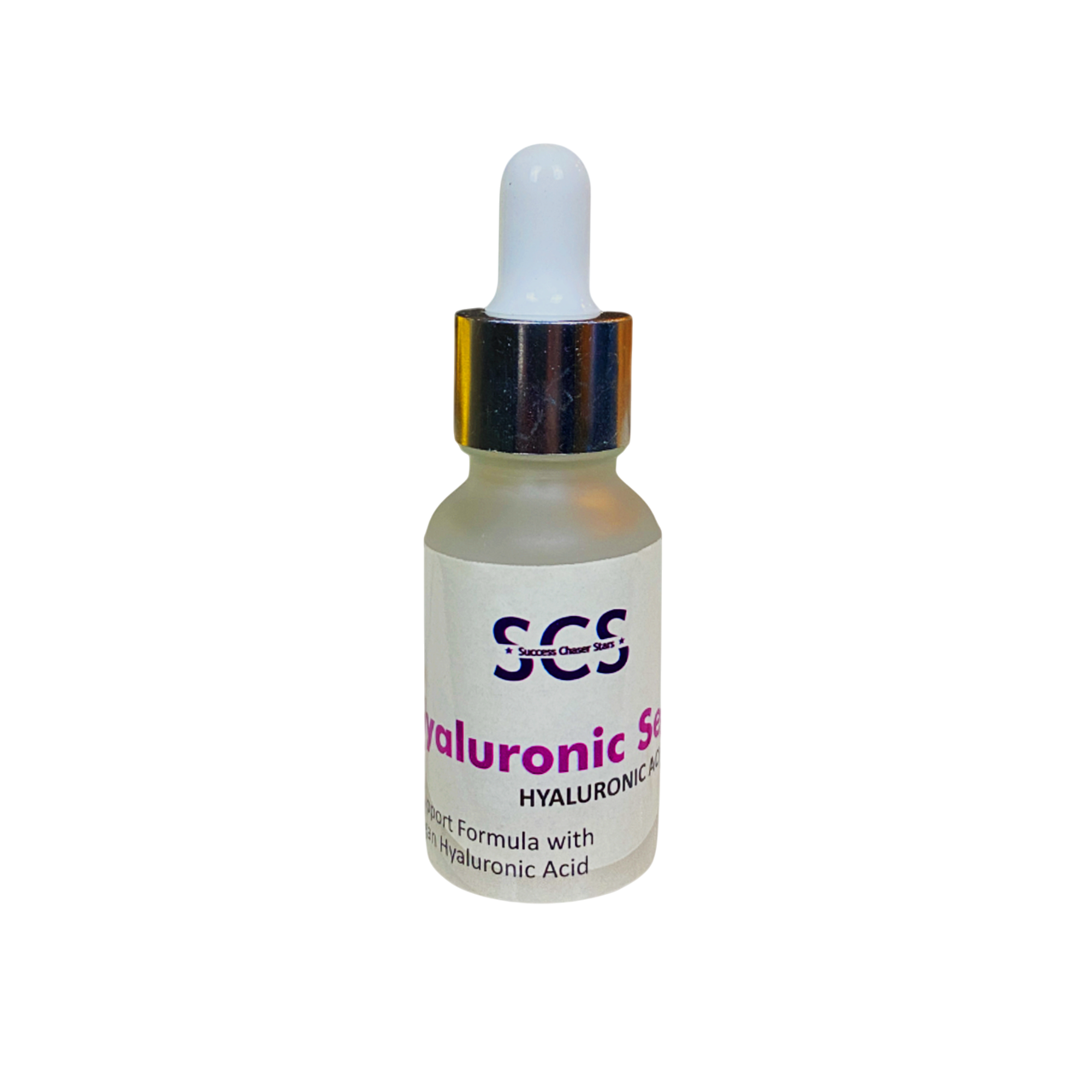 Lightweight hydrating serum texture with hyaluronic acid for smooth glowing skin